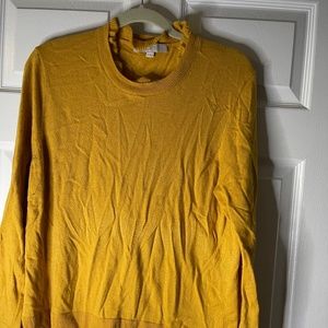 Mock turtleneck sweater